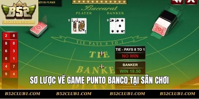 Sơ lược về game Punto Banco tại sân chơi