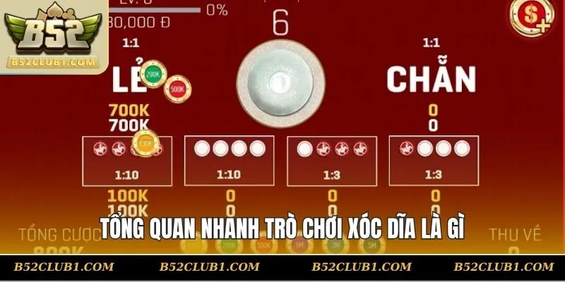 Tổng quan nhanh trò chơi Xóc Dĩa là gì